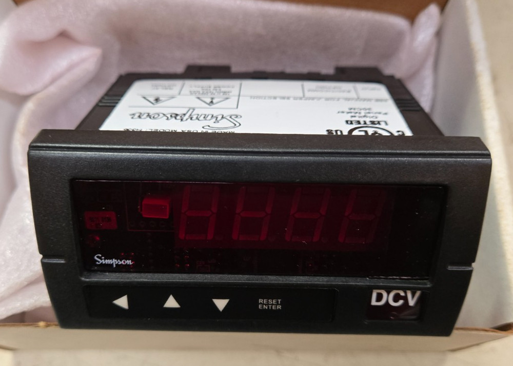 Simpson H335115000 Hawk 3 Digital Panel Meter/Controller H335 NEW