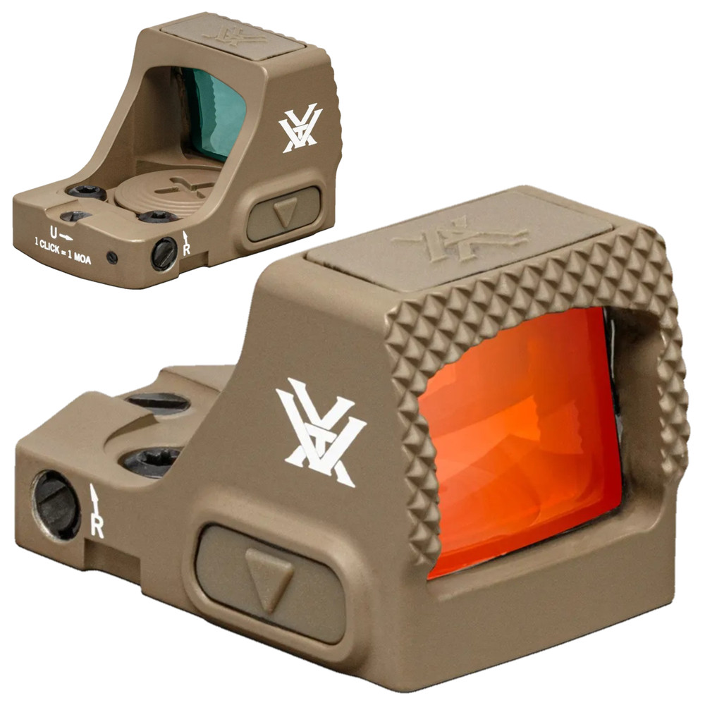 Vortex Optics Defender-CCW 3 MOA Micro Red Dot Tan DFCCW-MRD3-T