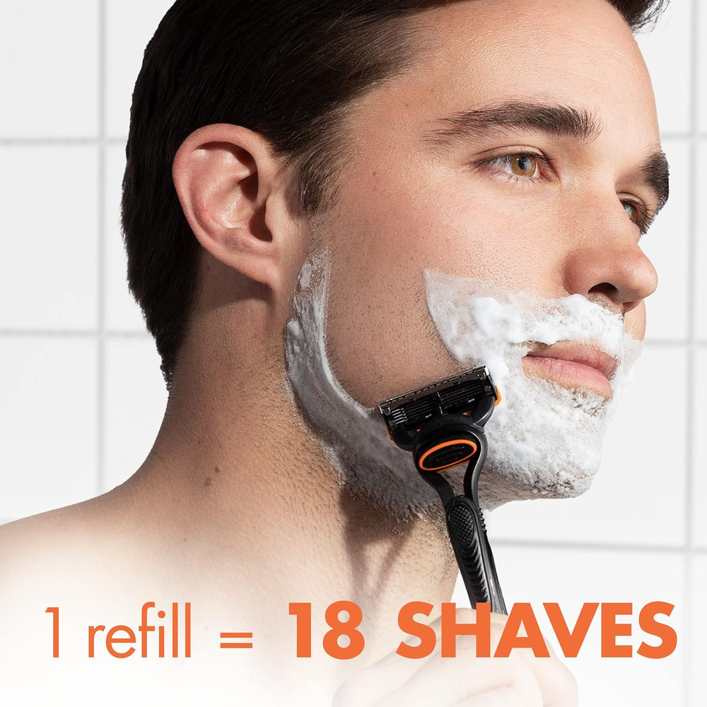 Fusion5 Razor Refills for Men, 4 Razor Blade Refills