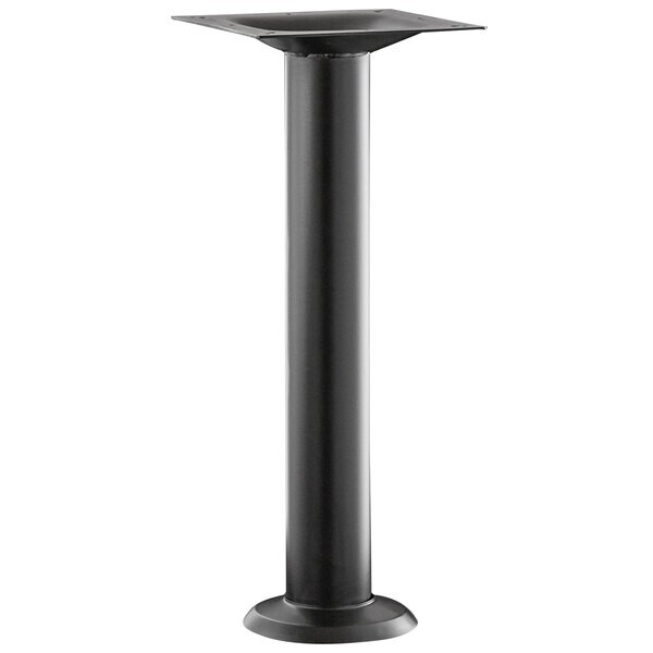 Bolt Down Restaurant Table Base with 4'' Dia. Standard Height Column