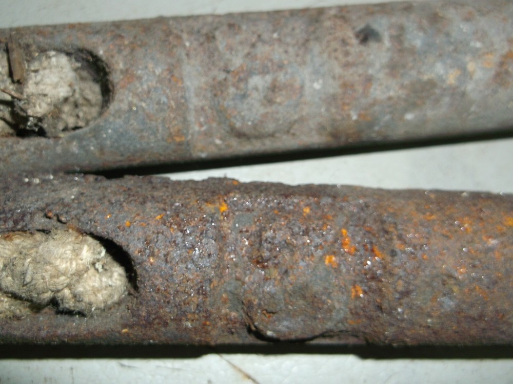 CAST IRON SASH WINDOW WEIGHTS, Small size ( 3 )  one pair of.