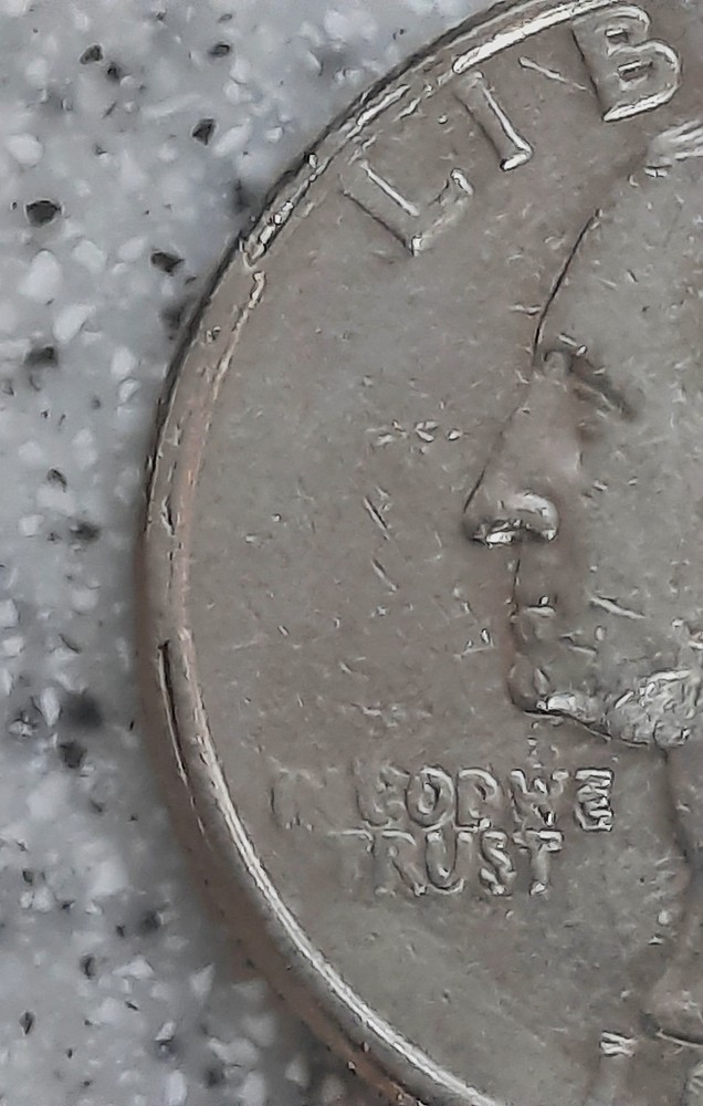 Lot of (7) Washington Quarter Errors