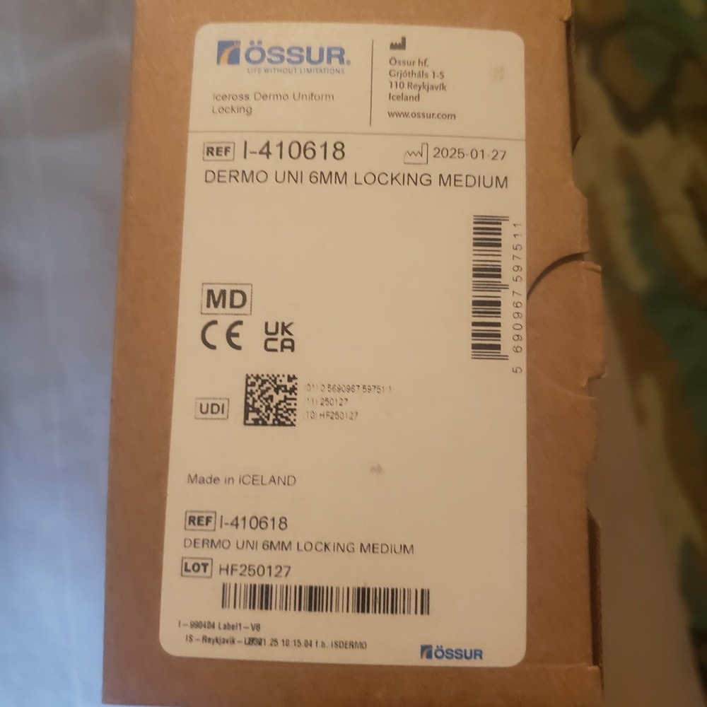 Ossur Iceross Dermo Uni 6mm Locking Medium