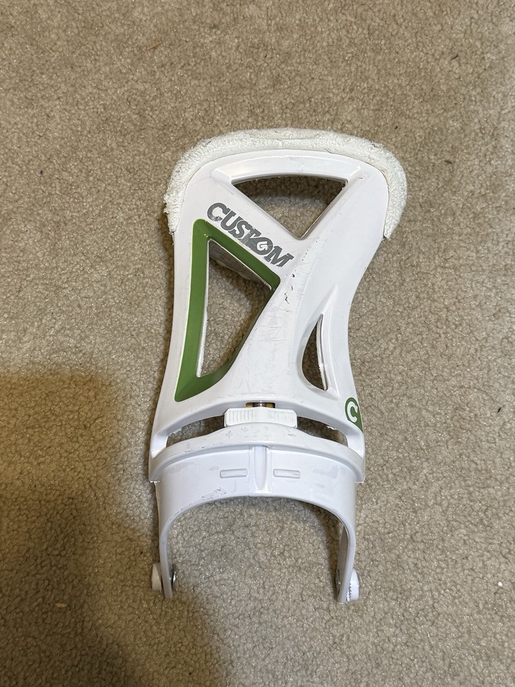One Burton Custom Snowboard binding Left Hi Back High Medium White