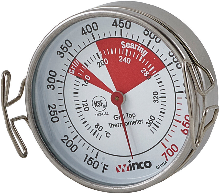 Grill Surface Thermometer, 2-1/4" Dial (12 Each)