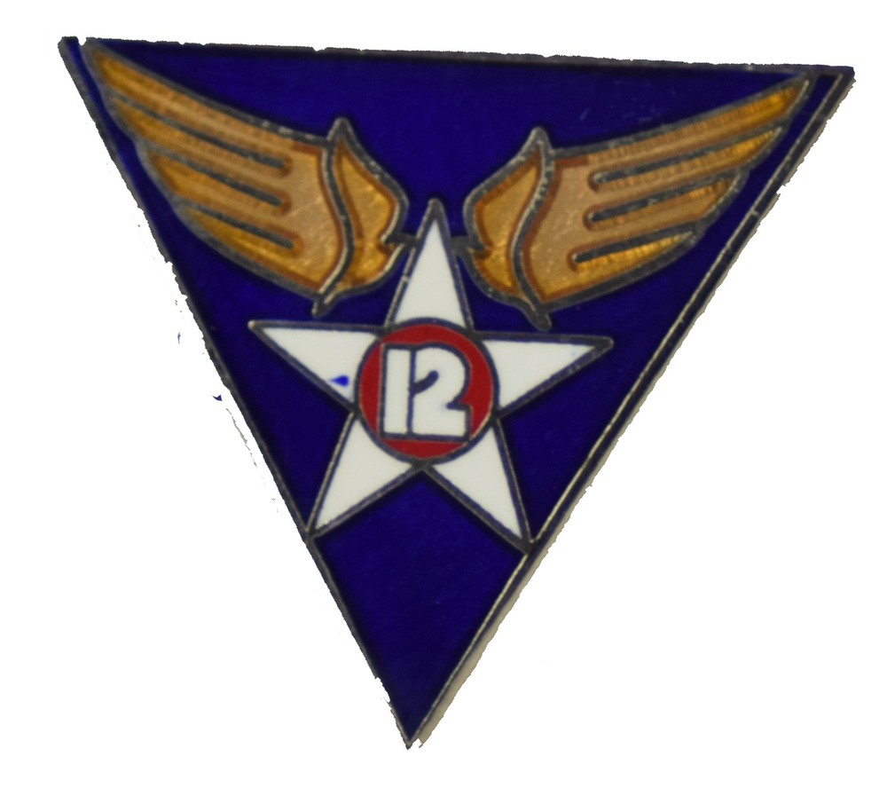 12TH AIR FORCE HAT PIN