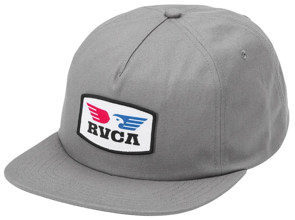 RVCA Soar Snapback Hat - Monument - New