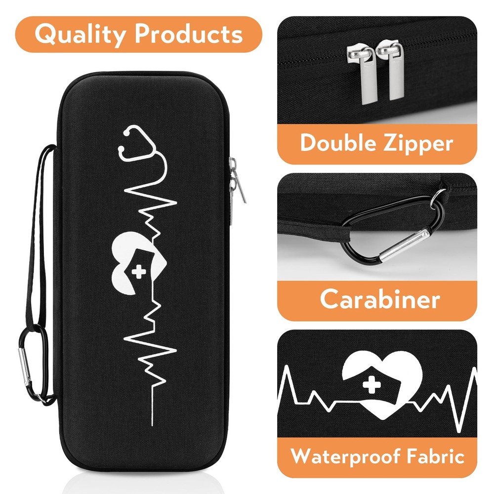 17 pcs Stethoscope Case Kit, Nursing School Essentials Include Stethoscope Ca...