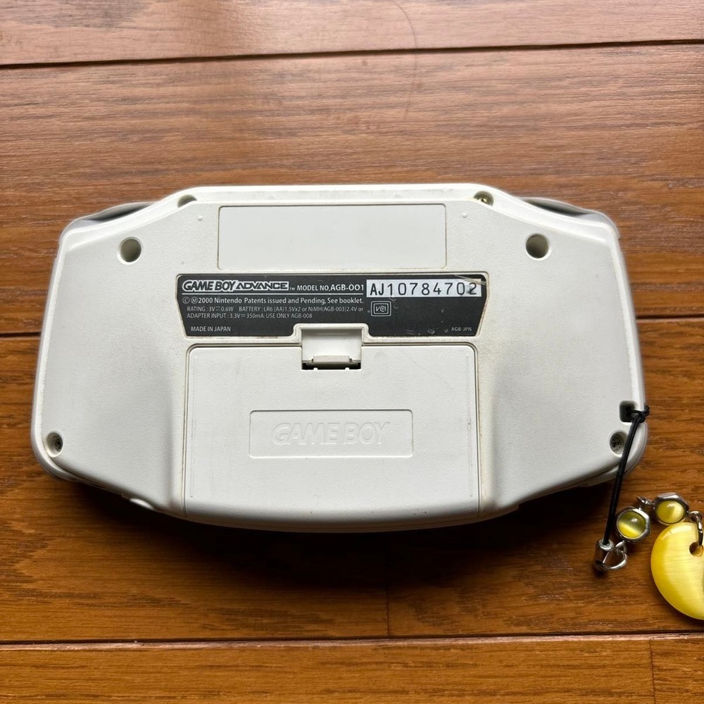 Nintendo Game Boy Advance White Console w/ Games Bundle Set Japan