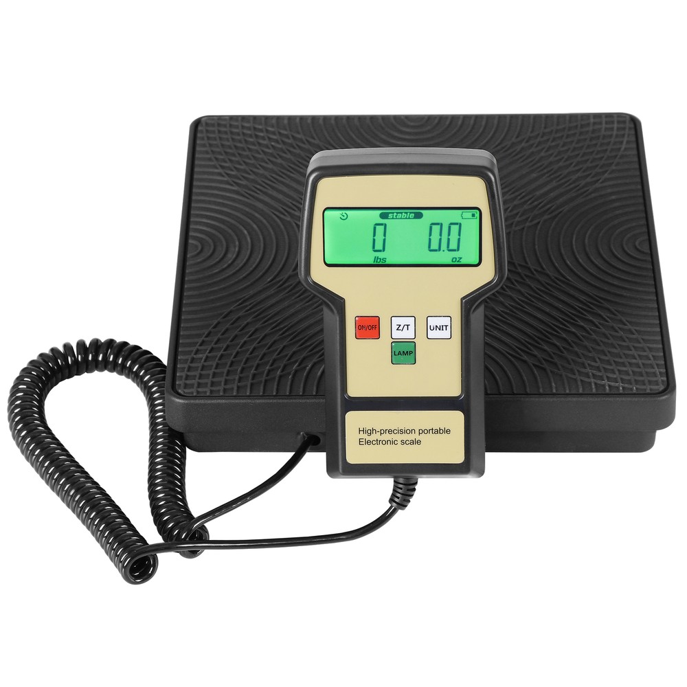 220 lbs Electronic Refrigerant Charging Digital Weight Scale LCD Display