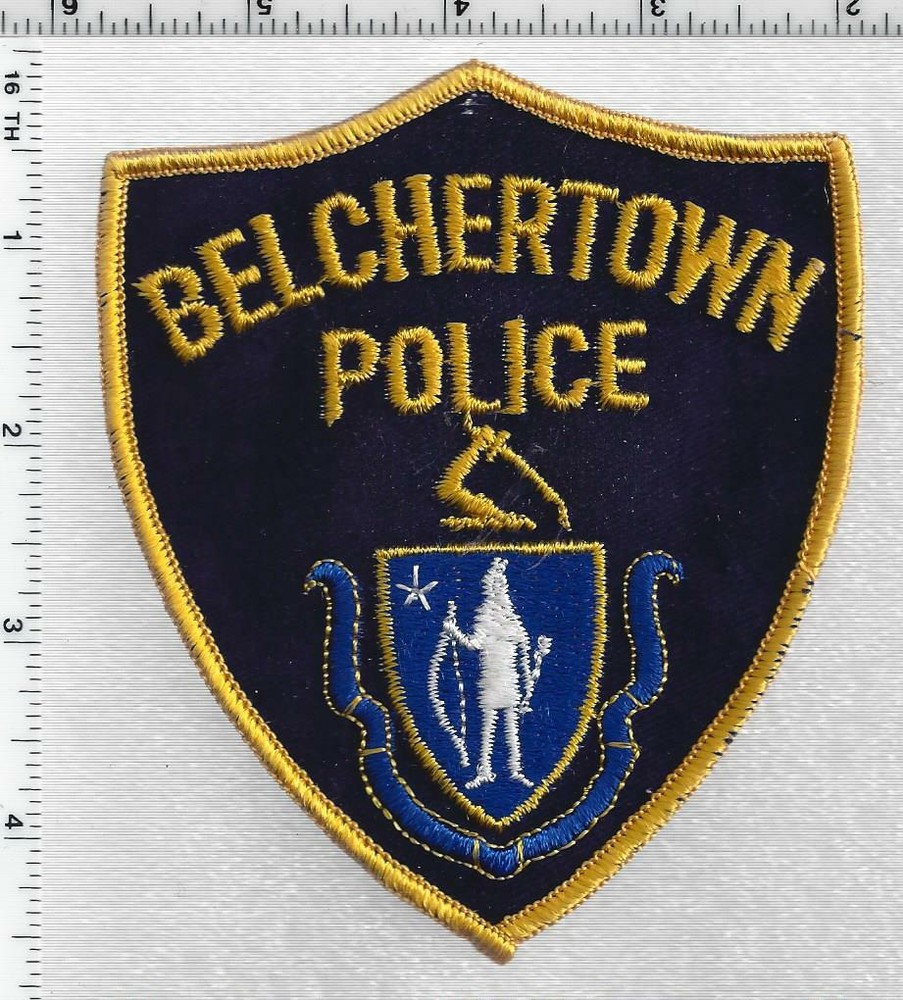 Belchertown Police (Massachusetts) 2nd Issue Shoulder Patch