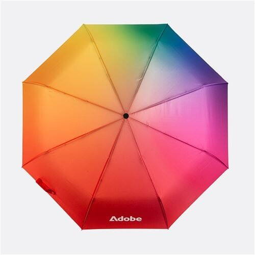 Adobe Max Graphic Design Conference Gradient Umbrella