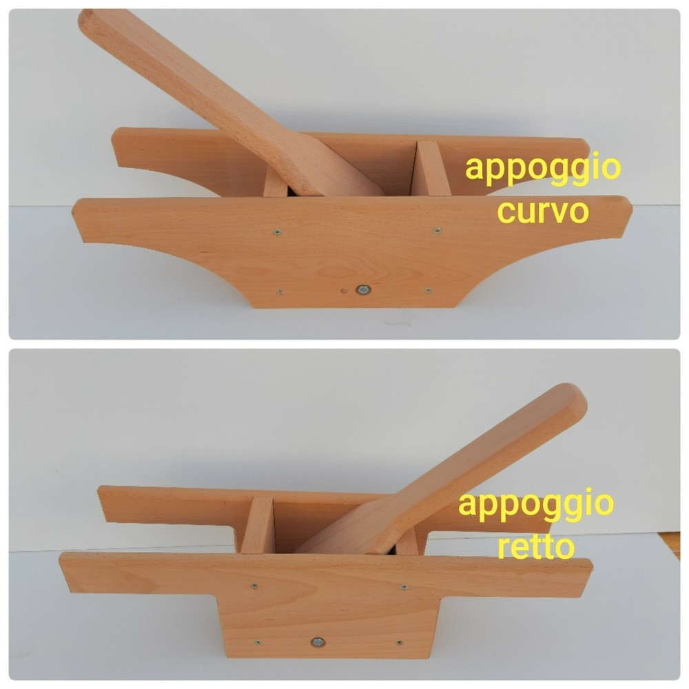 Handcrafted Beech Wood Olive Crusher