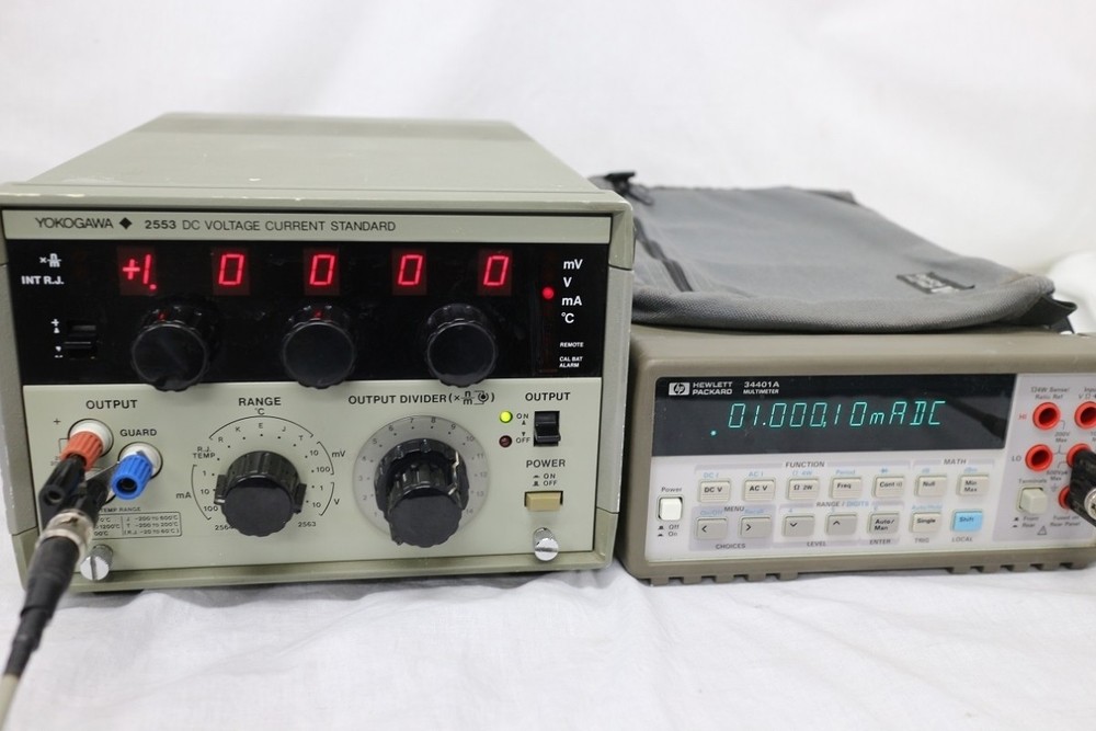 YOKOGAWA 2553-42 DC Standard Voltage Current Source Tested Working