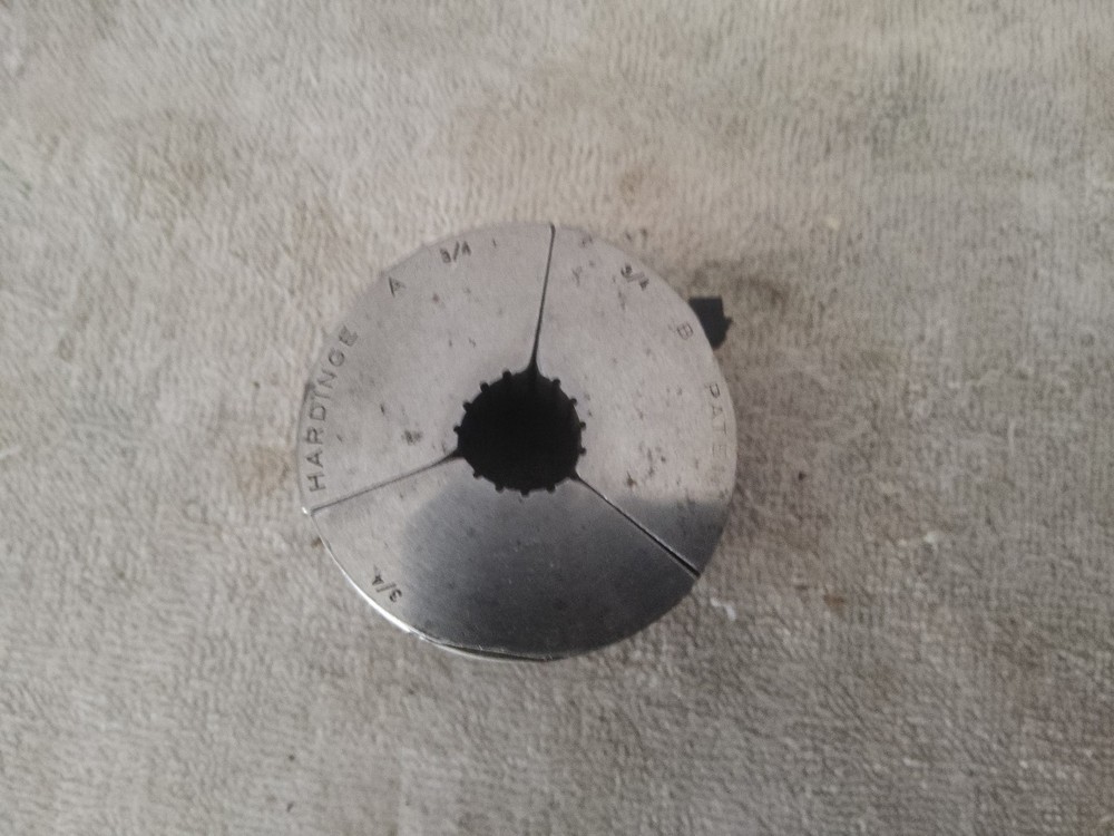 Hardinge S22 Collet Pad 3/4" RD SERRATED .75