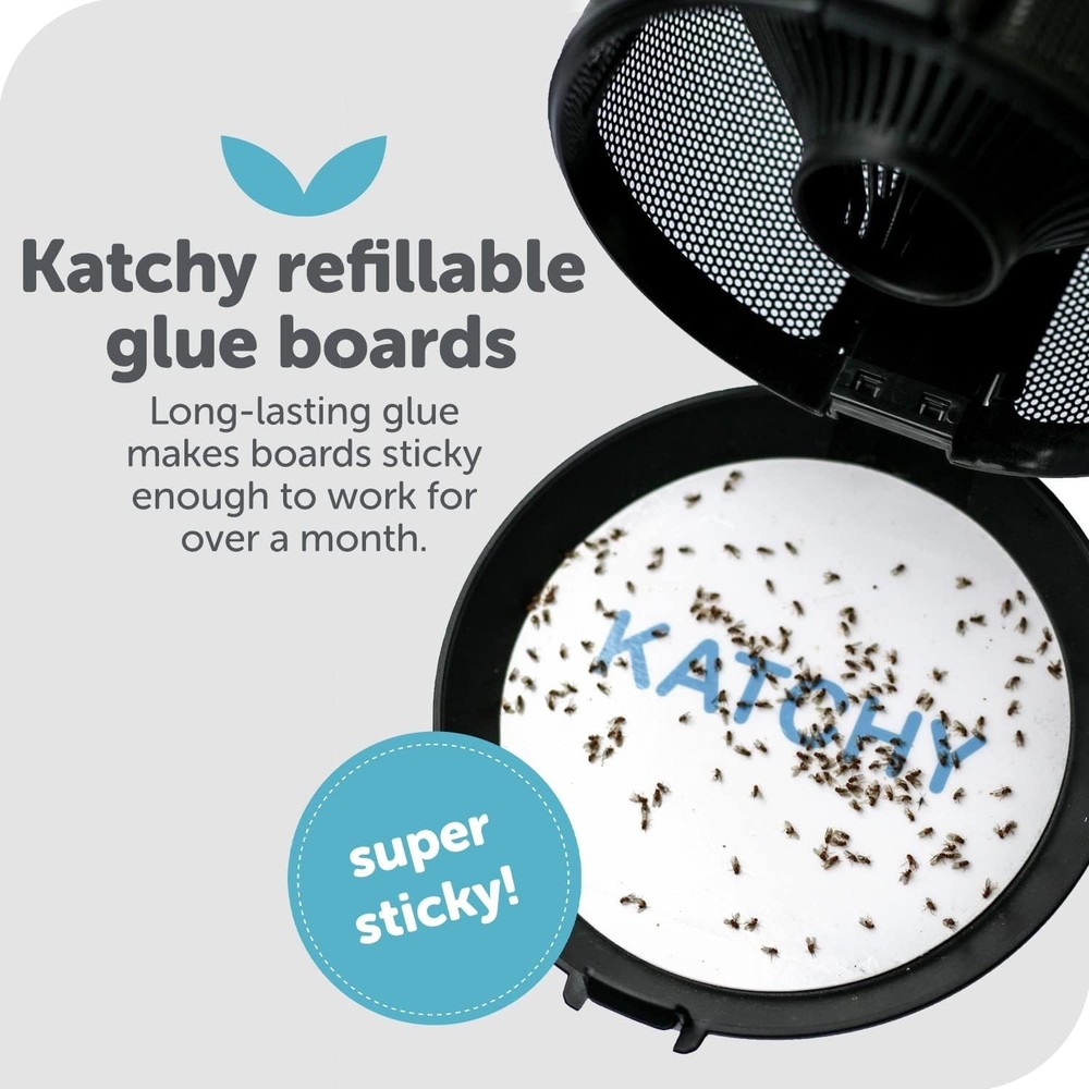 4 Pack Glue Board Refills for Katchy Trap – Effective Insect Control Solution
