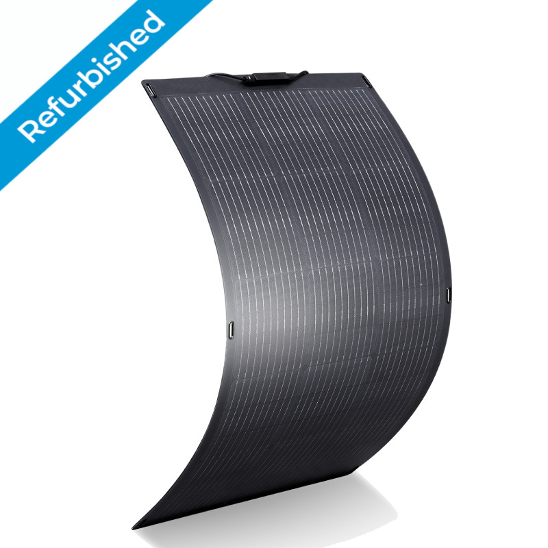 ALLPOWERS 100W / 200W Flexible Mono Solar Panel Charger Efficiency Refurbished