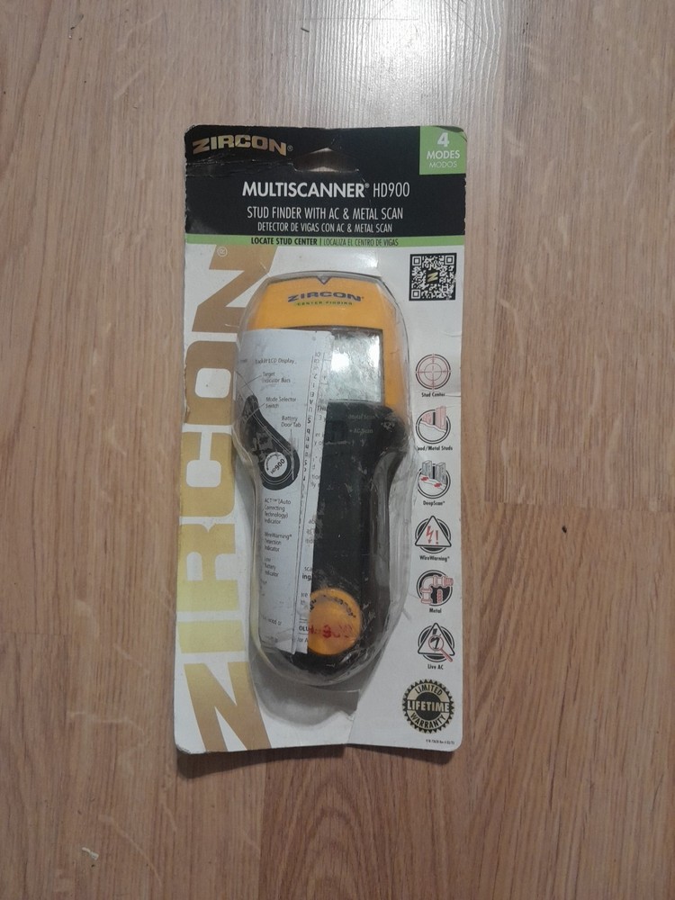 Zircon MultiScanner HD900 OneStep Multi-Function Wall Scanner Model 66232