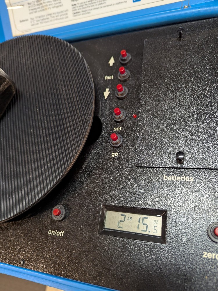 Tif 9000A Automatic AC Refrigerant Scale & Charger. Programmable