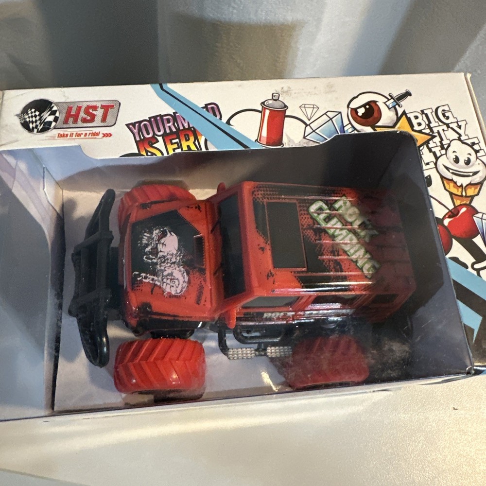 Mini Mix Beginner RC Truck 1:43 Scale - Red