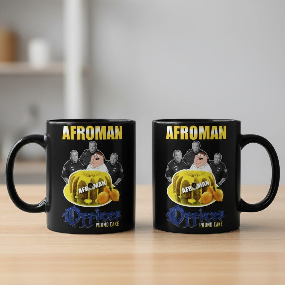 Lemon Pound Cake Afroman Coffee Mug