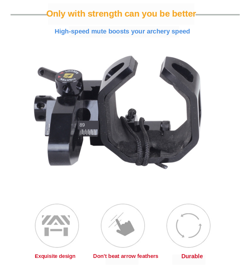 Archery Drop Away Arrow Rest Micro Adjustable Compound Bow Hunting Accessories