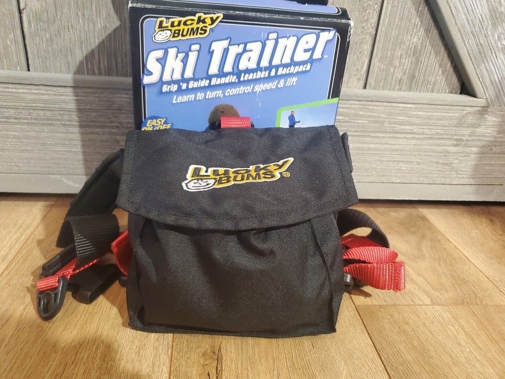 Lucky Bums Kids Ski Backpack Harness Trainer Leash Grip 'N Guide Handle