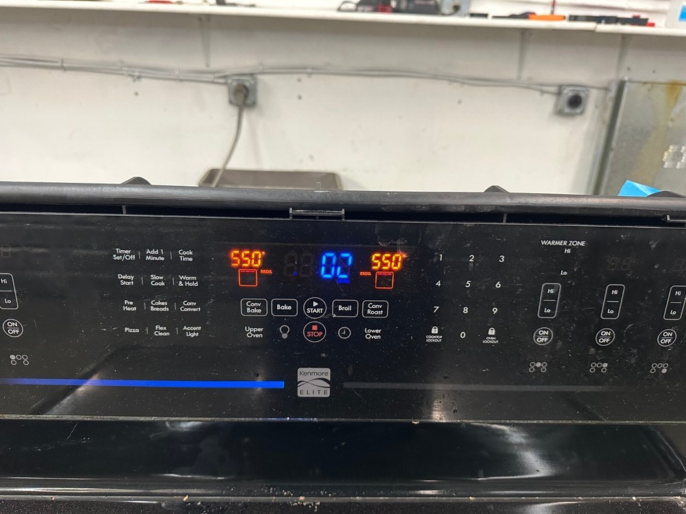 Genuine Kenmore Range Oven, User Interface # 316575402