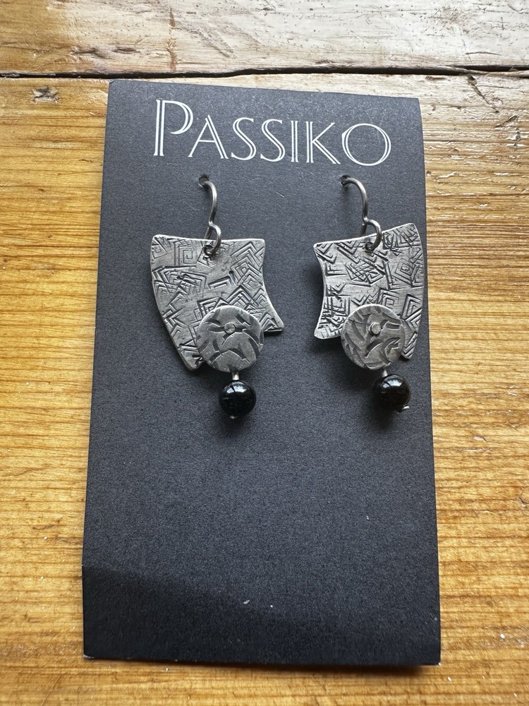 Passiko sterling Silver Earrings Navajo
