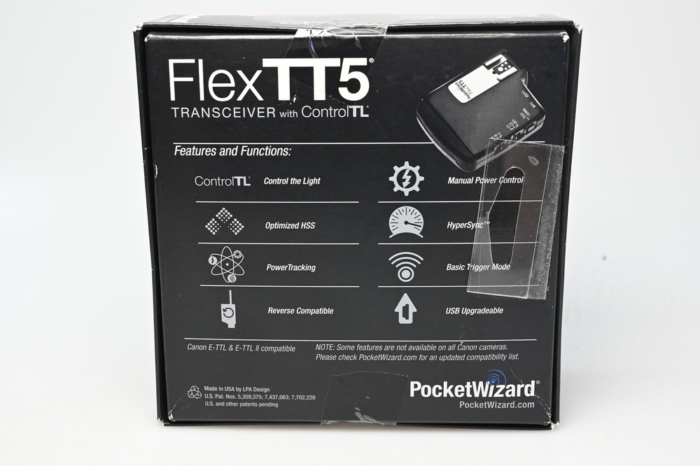 PocketWizard Flex TT5 Transceiver Pocket Wizard for Canon #G144