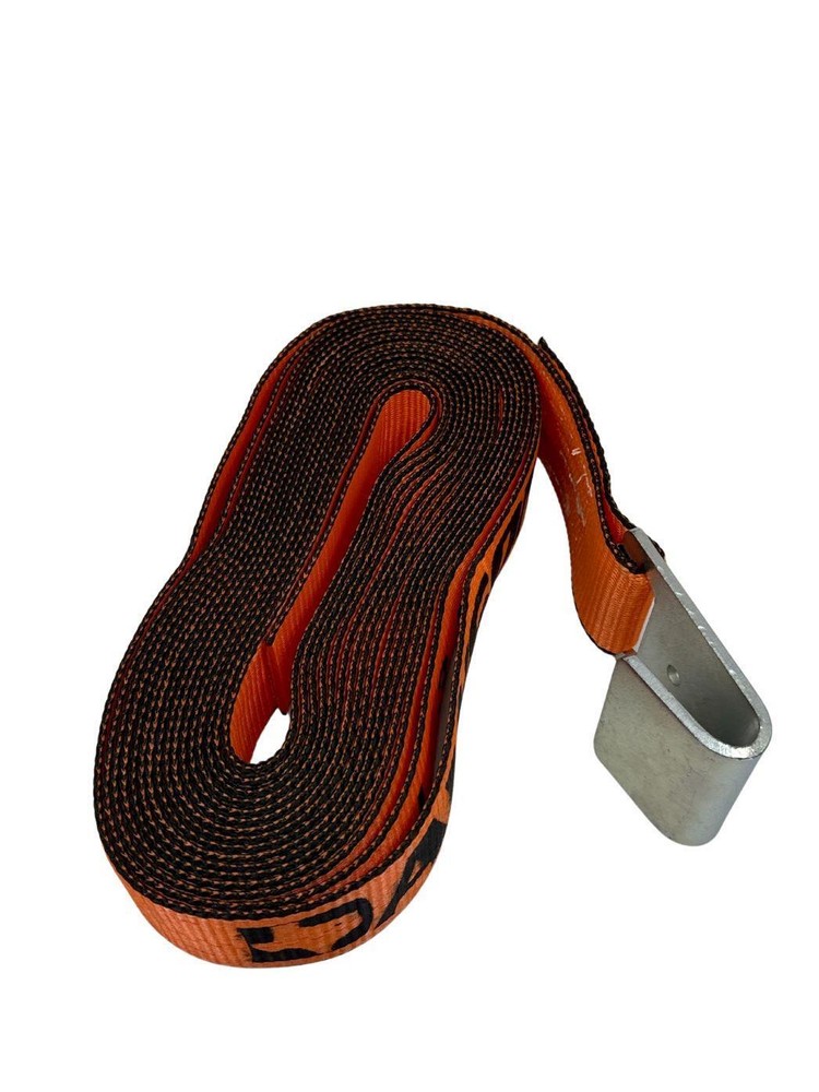 2”X30’ Heavy Duty Ratchet Strap with Flat Hook 2 Pack