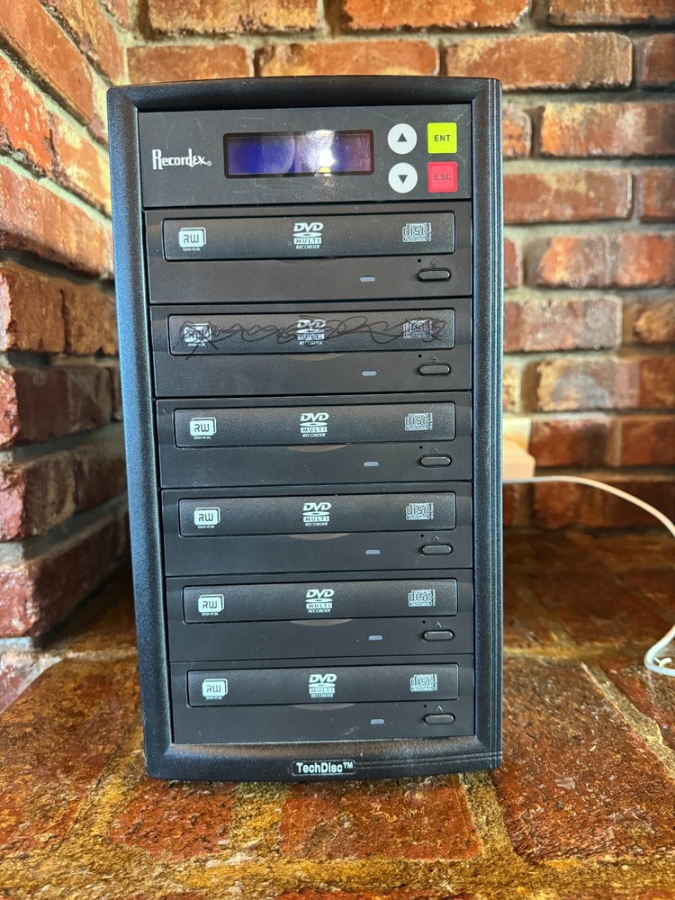 Recordex DVD-5-H 5 Bay DVD Duplicator - Tested and Working