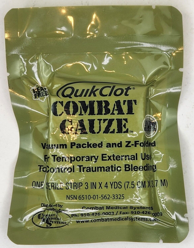 QC Emergency Wound Bandage Gauze 1013