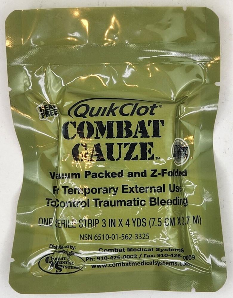 QC Emergency Wound Bandage Gauze 1013