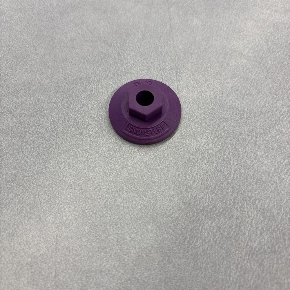 SNOW STUFF SNOWMOBILE 5/16 PLASTIC STUD NUTS PURPLE
