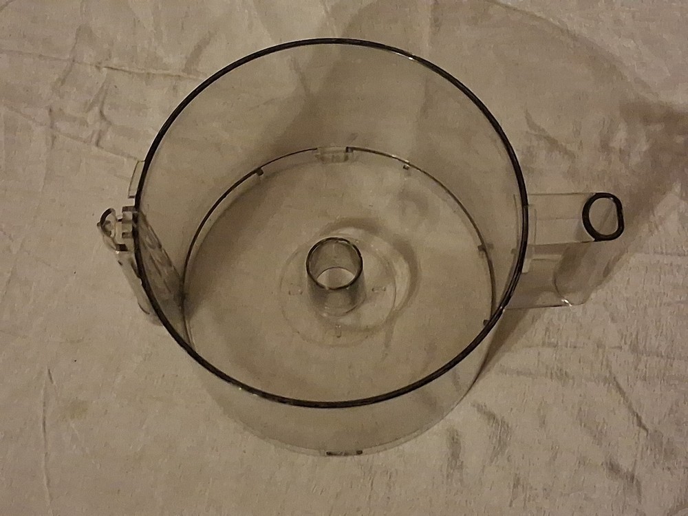 Cuisinart Pro Custom 11 Food Processor Replacement Work Bowl Clear *GUC*
