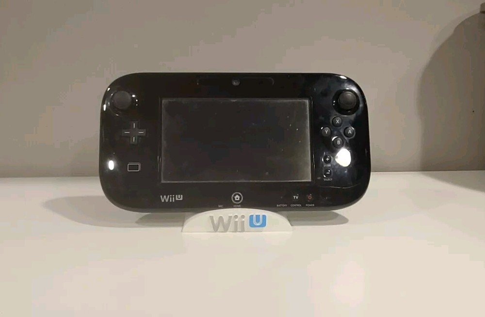 Wii U Gamepad Stand 3d Printed Art