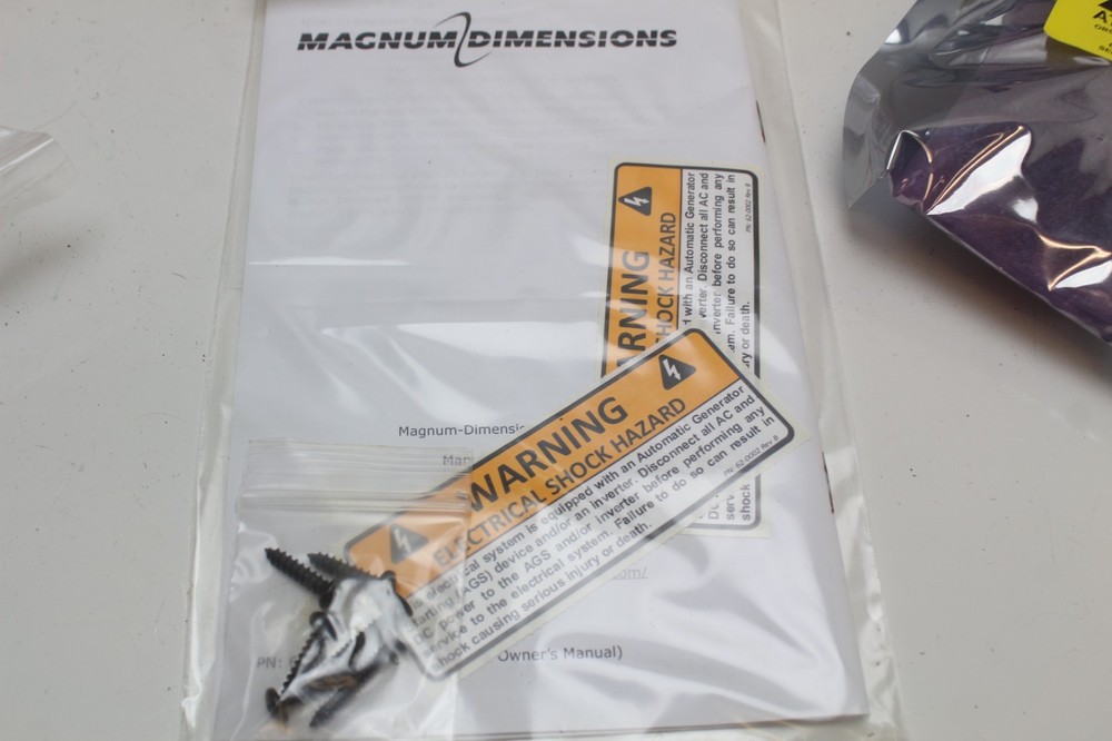 Magnum ME‑AGS‑S Energy Switch Kit Assembly