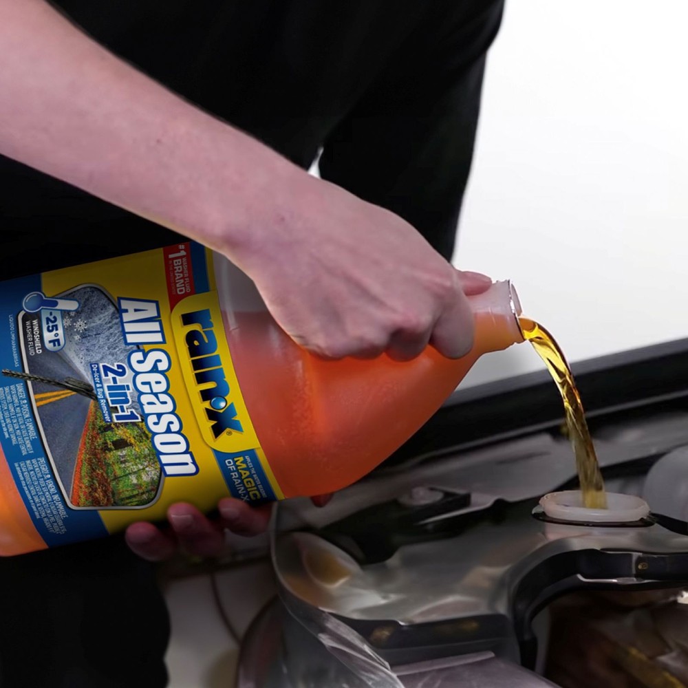 Rain-X Windshield Washer Fluid, 1 gal, 2-pack