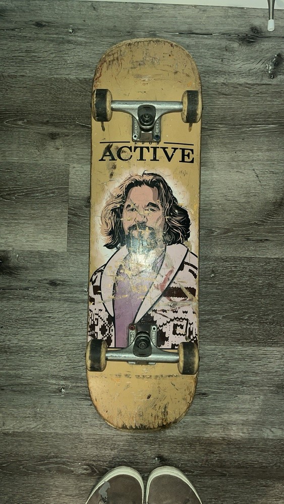 The Big Lebowski skateboard