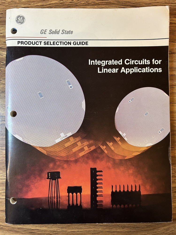 GE Product Selection Guide 1986 Integrated Circuits for Linear Applications