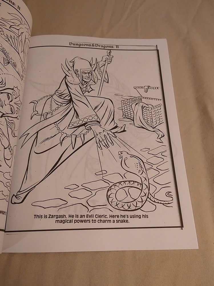 Dungeons and Dragons Coloring Book