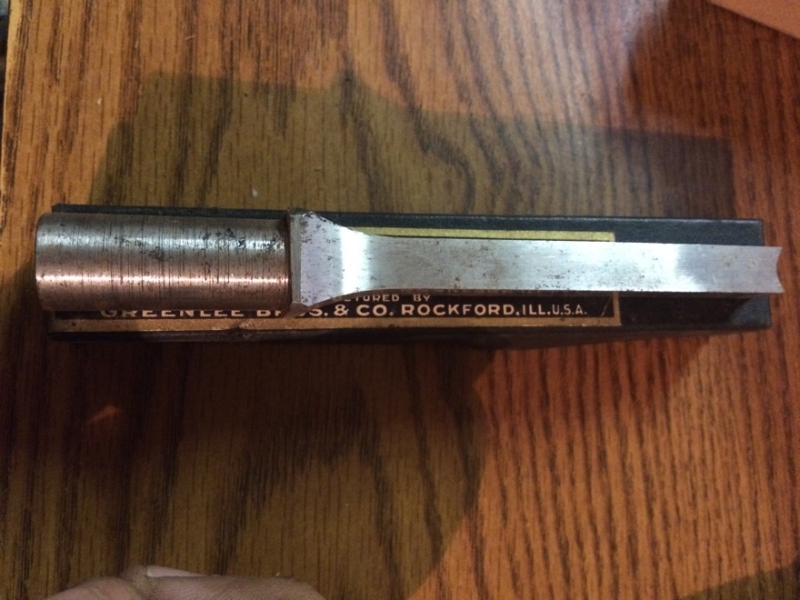 Greenlee 3/8" Hollow Mortise Chisel