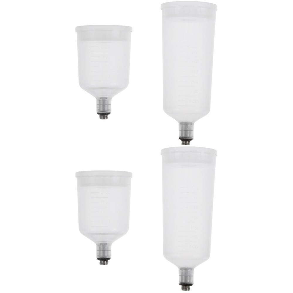 2 Pack Split-type Airbrush Cup Small Mixing Bottle Spray Paint Container