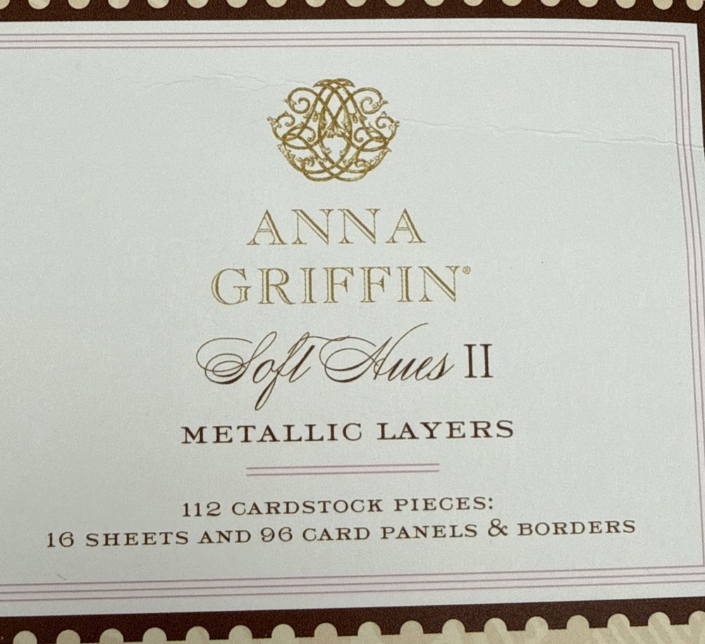 Anna Griffin Soft Hues II Metallic Layers AG1076