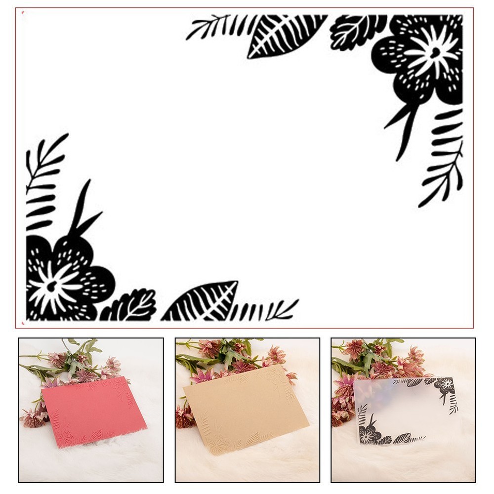 Innovative Embossing Folder Plastic Template Stamp Stencil for Scrapbooking