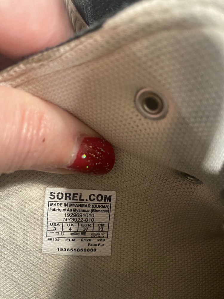 Women’s Sorel Waterproof Boots Size 5