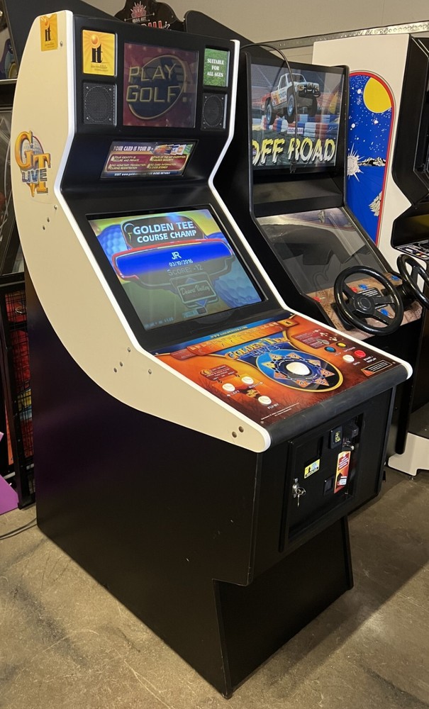 GOLDEN TEE ARCADE MACHINE by IT (Excellent Condition)