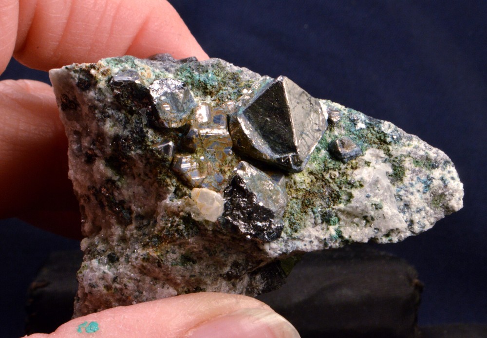 #11,077 Carrollite in matrix - Congo