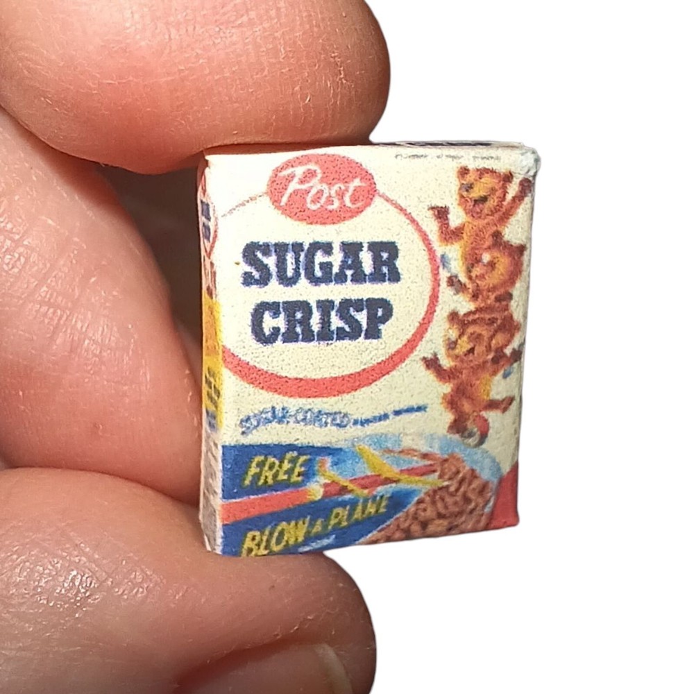 Dollhouse Miniature Vintage Cereal Boxes